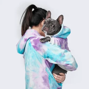 Sweats à capuche en velours pour humains