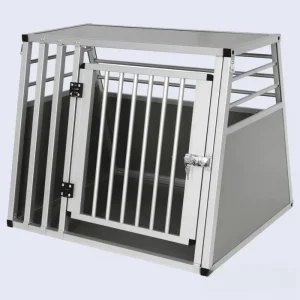 Caisse chien aluminium