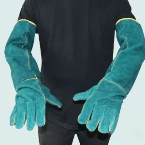Gant long anti morsure chien