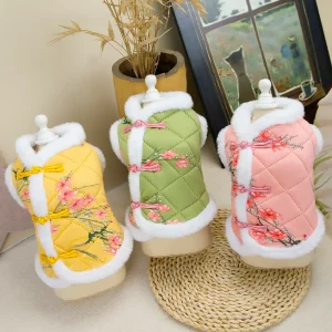 Costume chinois pour petit chien