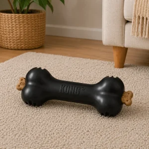 Jouet pour chien KONG os noir