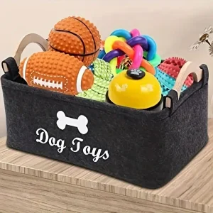 Boite à jouets dog toys pour chien