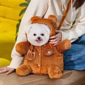 Sac à bandoulière oreilles pour chien
