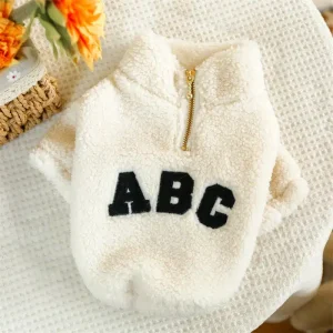 Pull fermeture éclair ABC pour chihuahua