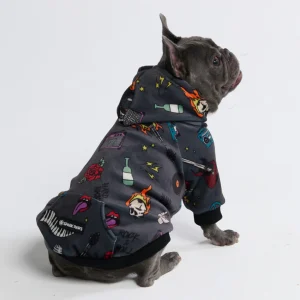 Rock and Roll Hoodie pour Chien