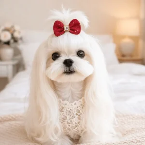 Lot Nœud de décoration pour petit chien