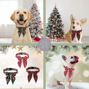 Collier de Noël pour chien | Pretty-Bow™