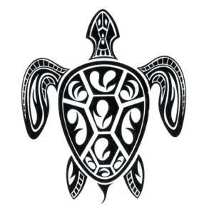 Tatouage Temporaire Tortue - Tribal