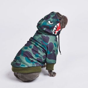 Monstre Requin Pull à Capuche Pour Chien